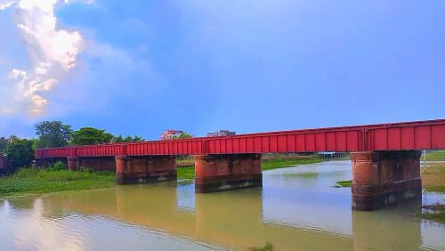 আলমডাঙ্গা লাল ব্রিজ, চুয়াডাঙ্গা