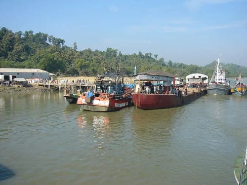 টেকনাফ স্থল বন্দর, কক্সবাজার